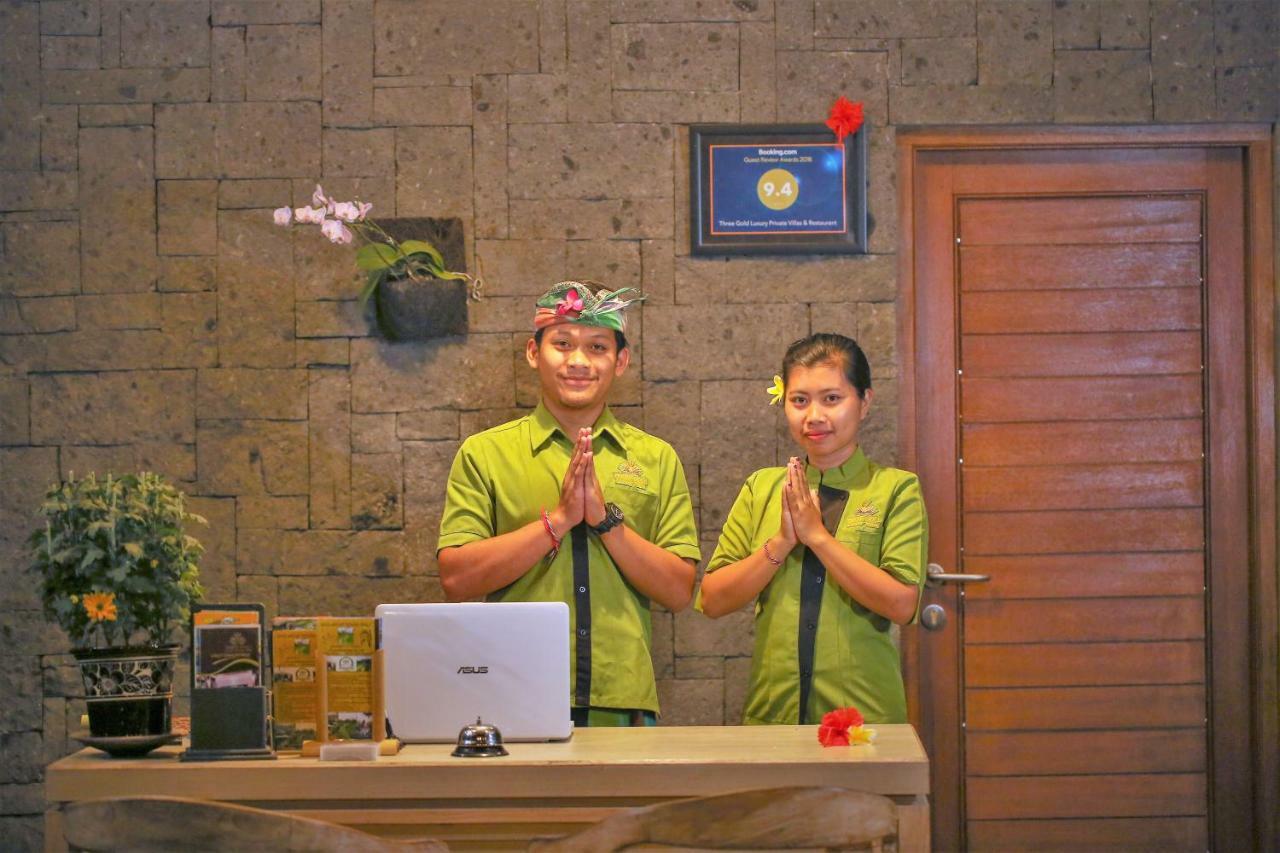 Three Gold Luxury Private Villas Ubud Dış mekan fotoğraf